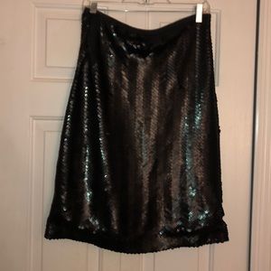 JCREW sequin pencil skirt.